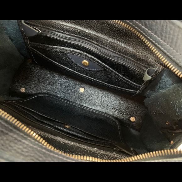 Dooney&Bourke•Vintage•Navy Blue•Leather - Picture 9 of 12